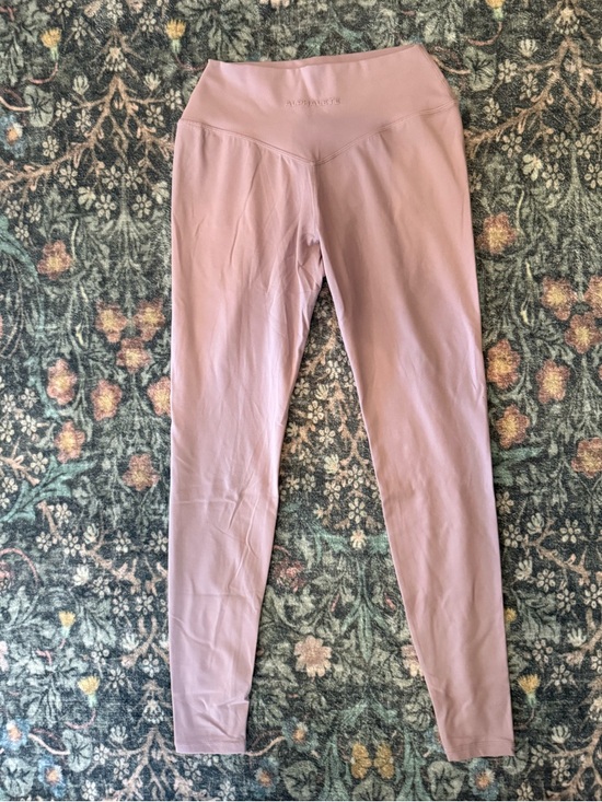 Alphalete Pants - Alphalete Pink Leggings Mid‎ Rise Medium